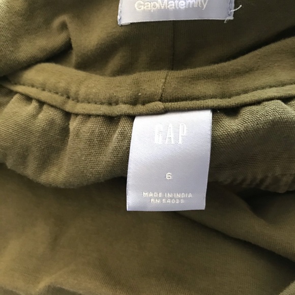 Y2K Maternity green cargo skirt - Picture 3 of 3